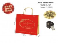 BUSTE IN CARTA BICOLOR ROSSO 